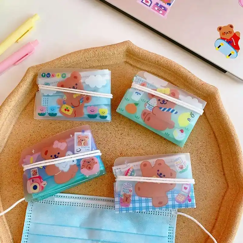 口罩保護夾、收納袋、收納盒