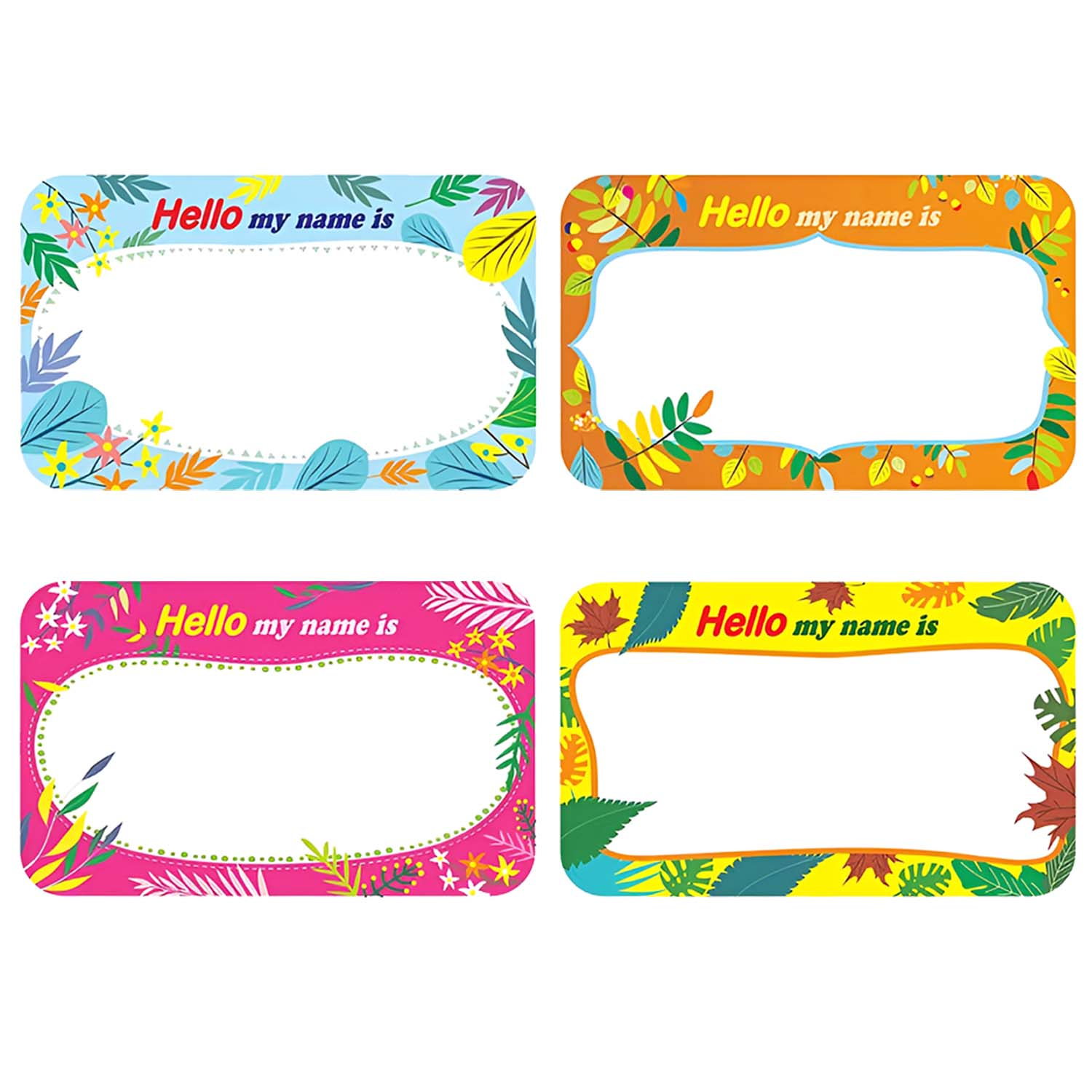 彩色名片型貼紙(單張式