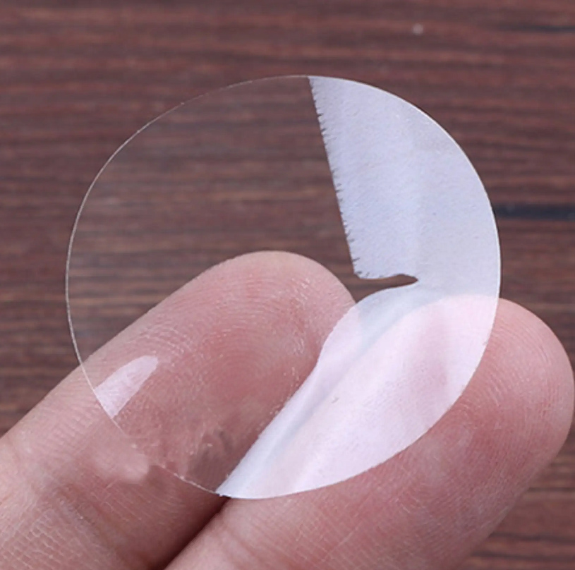 空白透明標籤貼